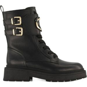Graceland - Veterboots - Zwart - Gevoerd - Imitatieleer