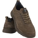 Gallus - Comfort - Veterschoenen - Bruin - Suède