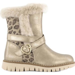 Graceland - Kuitlaarzen - Goud/Panter - Imitatieleer - Fleece Voering