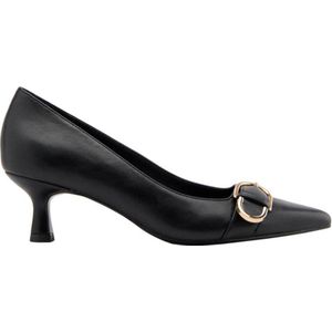 Graceland - Pumps - Zwart - Imitatieleer - Kitten Heel