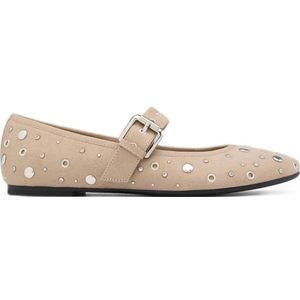 Graceland - Ballerina's - Beige - Met Studs