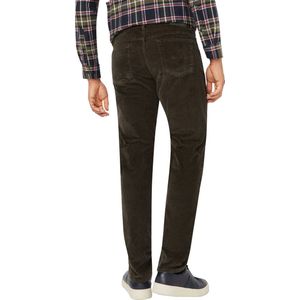 Brax - Cadiz - Ribbroek - Olijfgroen - Katoen/Ribstof