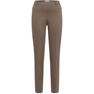 Raphaela by Brax Lillyth Cool Summer Jersey dans une forme à enfiler, 53 taupe, 27W / 32L
