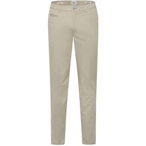 BRAX Herenstijl Fabio in Hi-Flex Structure Chino broek, 55 Beach, 32W / 34L