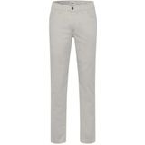 BRAX Cadiz Herenbroek, ultralichte minimalistische print, 57 zand, 34W / 30L