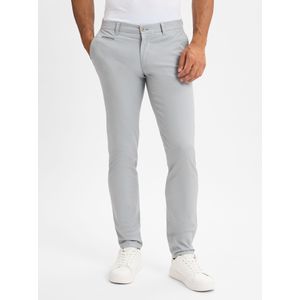 Broek - FABIO IN - Effen - Katoen - Lang/maxi - Regular