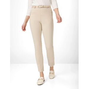 Raphaela by Brax Lillyth cool zomerjersey in een slipvorm, 56 ecru, 31W x 32L