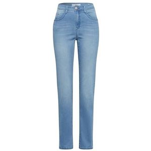 BRAX - MARY - Damesjeans - Blauw - 5-Pocketdesign, Katoen en Elastaan