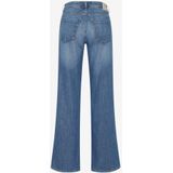 Stretchbroeken - Effen - Denim - Heavy Washed - High Waist