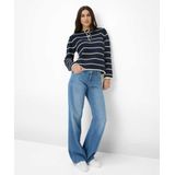 Stretchbroeken - Effen - Denim - Heavy Washed - High Waist