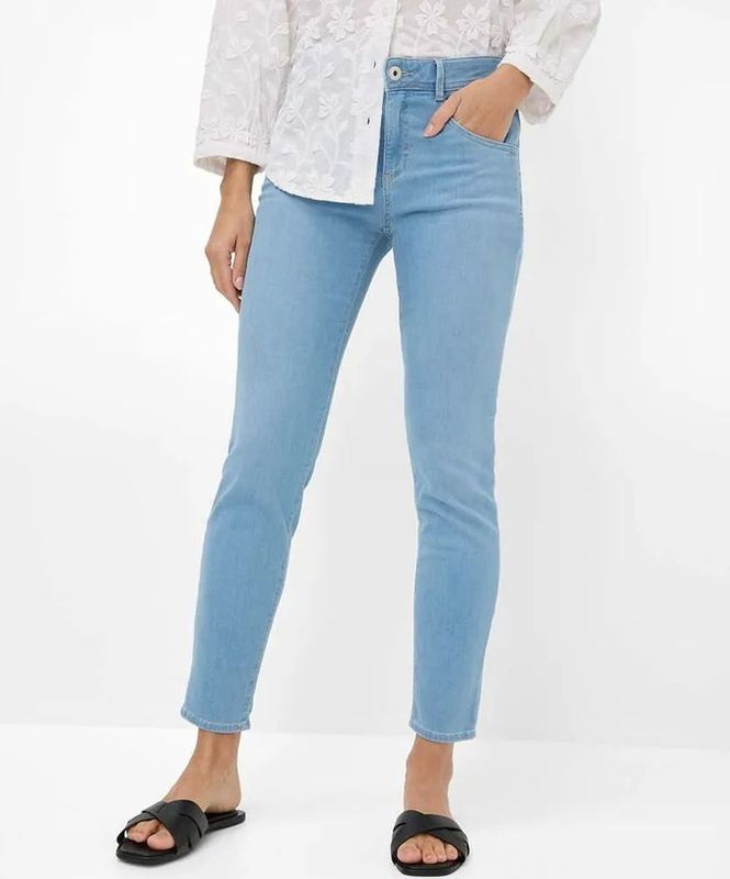 Brax Dames Style.Shakira S Free to Move Light verkorte jeans, 29 Used Bleached Blue, 27W / 32L