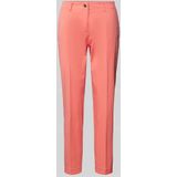 BRAX - Maron - Bandplooibroek - Koraal - Katoen, Slimfit, Mid Waist, 7/8 Lengte