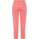 BRAX - Maron - Bandplooibroek - Koraal - Katoen, Slimfit, Mid Waist, 7/8 Lengte