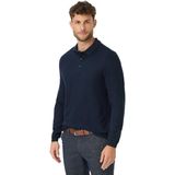 Brax - Gebreid Jersey Sweatshirt - Navy - Heren