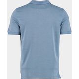 Bos Polo korte mouw Blauw 3-Knopf Polo-Shirt, 1/2 Arm 214008156/628