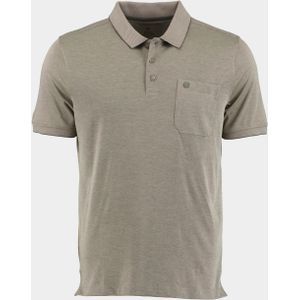 Bos - Polo - Groen - Korte Mouw - 3-Knopf - Regular Fit