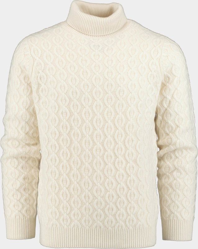 Commander Coltrui Wit Rollkragen Pullover, 1/1 Arm 213012753/101