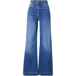 Rich & Royal - NOS MR SC F - Wijde Jeans - Denim Blue - Hoge Taille - Wijde Pijp