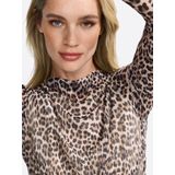 Rich & Royal - Midijurk - Zwart - Materiaalmix met Stretch - Recht Model