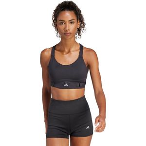 adidas Performance FastImpact Luxe Run High-Support Beha - Dames - Zwart- 3XL C-D