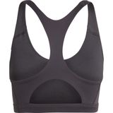 adidas Adizero E MS Sportbeha - Zwart - Dames