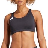 adidas Adizero E MS Sportbeha - Zwart - Dames