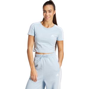 adidas Sportswear Essentials 3-Stripes T-shirt - Dames - Blauw