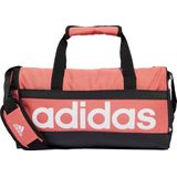 adidas Performance Essentials Linear Duffel Bag Extra Small - Unisex - Rood- 1 Maat