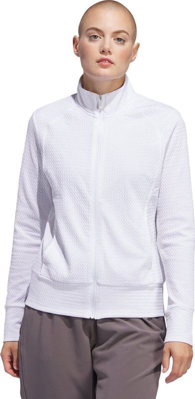 adidas - Ultimate365 Textured Jack - Dames - Wit - Polyester