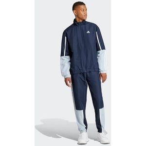 adidas Heren Sportswear Colorblock 3-Stripes Track Suit, Legend Ink, M
