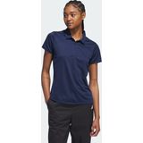 adidas Performance Solid Performance Poloshirt met Korte Mouwen - Dames - Blauw