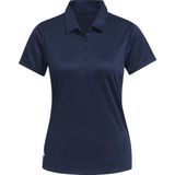 adidas Performance Solid Performance Poloshirt met Korte Mouwen - Dames - Blauw