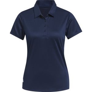 adidas Performance Solid Performance Poloshirt met Korte Mouwen - Dames - Blauw- 2XL