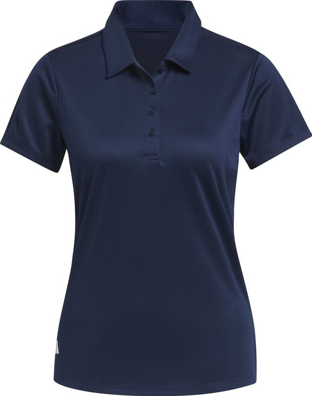 adidas Performance Solid Performance Poloshirt met Korte Mouwen - Dames - Blauw