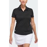 adidas Performance Solid Performance Poloshirt met Korte Mouwen - Dames - Zwart