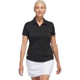 adidas Performance Solid Performance Poloshirt met Korte Mouwen - Dames - Zwart