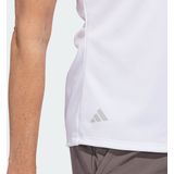 adidas Performance Solid Performance Poloshirt met Korte Mouwen - Dames - Wit