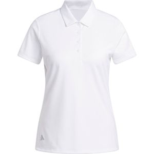 adidas Performance Solid Performance Poloshirt met Korte Mouwen - Dames - Wit