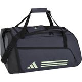 Adidas essentials 3-stripes duffeltas in de kleur marine.