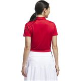 adidas - W PERF SLD SS P - Poloshirt - Collegiate Red - 100% Polyester