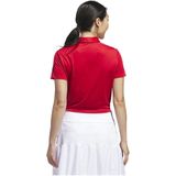 adidas - W PERF SLD SS P - Poloshirt - Collegiate Red - 100% Polyester