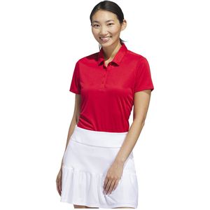 adidas - W PERF SLD SS P - Poloshirt - Collegiate Red - 100% Polyester