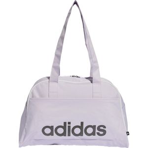 adidas Linear Essentials Bowlingtas, uniseks, gerecycled, zilver/zwart/wit, één maat