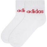 adidas - Lineaire - Enkelsokken - Wit - 5 Paar