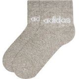 adidas - Lineaire - Enkelsokken - Wit - 5 Paar