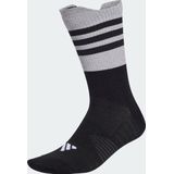 adidas - Run Reflective Socks - Unisex - Lichtgewicht - Crew Hoogte - Zwart