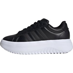 adidas Grand Court Platform Schoen, Core Black Core Black Core Black Carbon, 40.50 EU