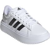 adidas - Grand Court - Sportschoenen - Wit - Leer