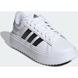 adidas - Grand Court - Sportschoenen - Wit - Leer