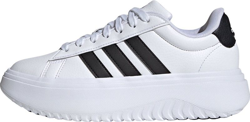 adidas - Grand Court - Sportschoenen - Wit - Leer